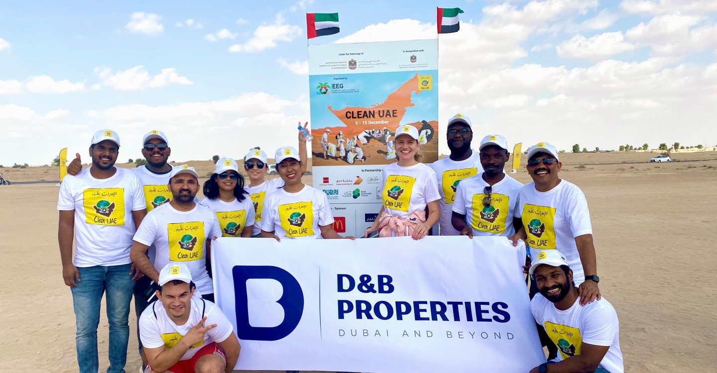 D&B Properties Participates in ‘Clean UAE’ Campaign in Dubai